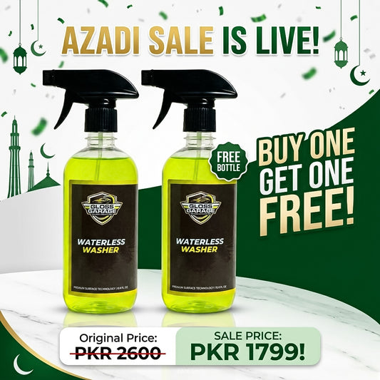 Waterless Washer 500ml – Buy 1 Get 1 FREE + Free Microfiber Towel