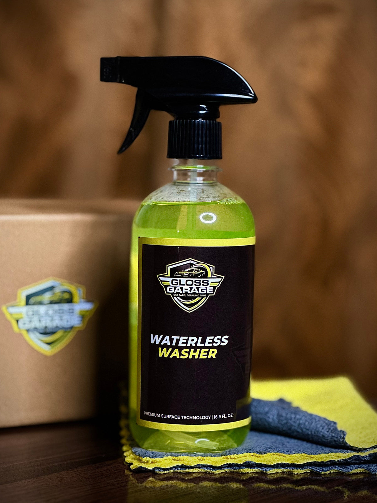 Waterless Washer 500ml + FREE Premium Microfiber Cloth