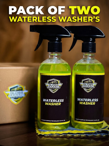 Waterless Washer 500ml + FREE Premium Microfiber Cloth