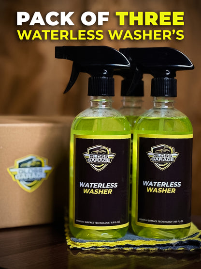 Waterless Washer 500ml + FREE Premium Microfiber Cloth